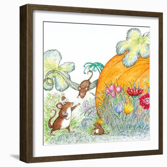 A Perfect House - Turtle-Marsha Winborn-Framed Giclee Print