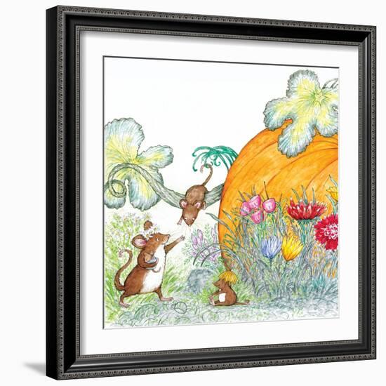 A Perfect House - Turtle-Marsha Winborn-Framed Giclee Print