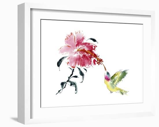 A Perfect Pairing-Nan Rae-Framed Art Print