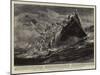 A Perilous Voyage, a Troopship in a Typhoon on the Way to Hong Kong-William Lionel Wyllie-Mounted Giclee Print