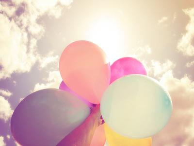 A Person Holding Multi Colored Balloons Done With A Retro Vintage Instagram Filter Effect Photographic Print Graphicphoto Art Com Collection by goldilocks designs llc/staffin design associates. a person holding multi colored balloons done with a retro vintage instagram filter effect by graphicphoto