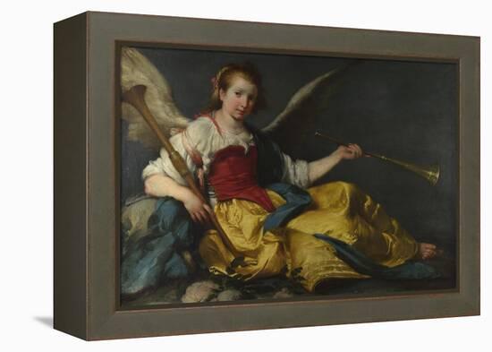 A Personification of Fame, C. 1635-Bernardo Strozzi-Framed Premier Image Canvas