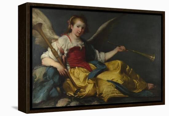 A Personification of Fame, C. 1635-Bernardo Strozzi-Framed Premier Image Canvas