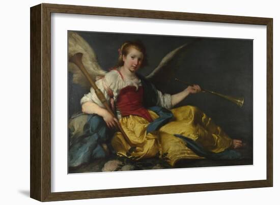 A Personification of Fame, C. 1635-Bernardo Strozzi-Framed Giclee Print