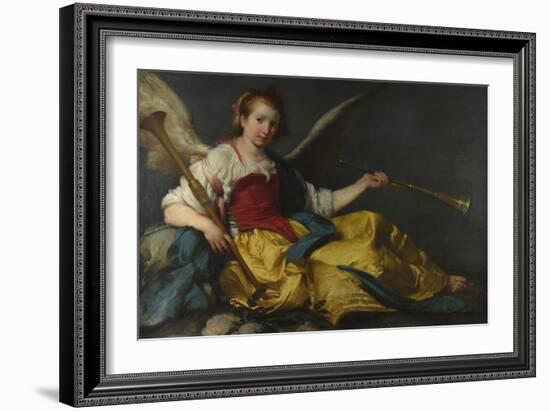 A Personification of Fame, C. 1635-Bernardo Strozzi-Framed Giclee Print