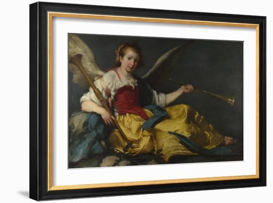 A Personification of Fame, C. 1635-Bernardo Strozzi-Framed Giclee Print