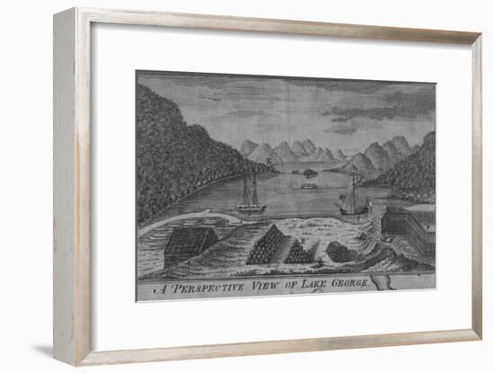 'A Perspective View of Lake George', c18th century-Unknown-Framed Giclee Print