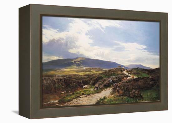 A Perthshire Moor-Sidney Richard Percy-Framed Premier Image Canvas