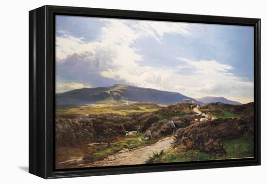 A Perthshire Moor-Sidney Richard Percy-Framed Premier Image Canvas