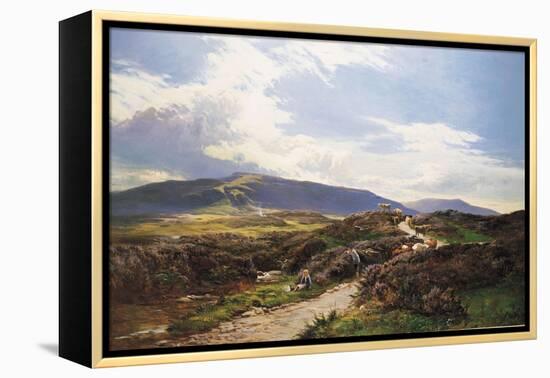 A Perthshire Moor-Sidney Richard Percy-Framed Premier Image Canvas