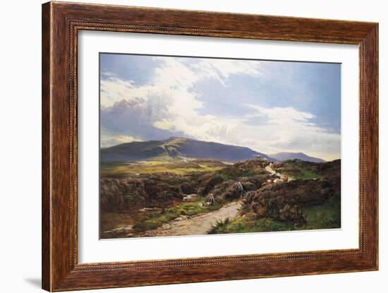 A Perthshire Moor-Sidney Richard Percy-Framed Giclee Print