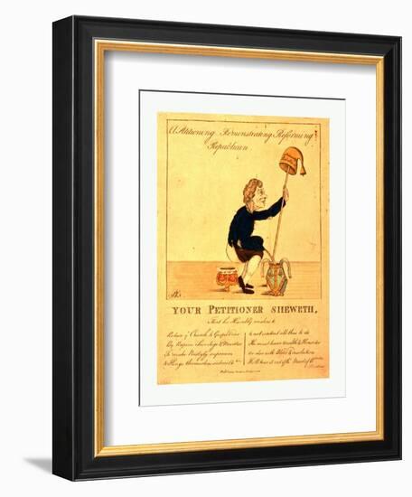 A Petitioning-null-Framed Giclee Print