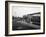 A Petrol Station Forecourt, Grimsby, Lincolnshire, 1965-Michael Walters-Framed Photographic Print