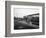 A Petrol Station Forecourt, Grimsby, Lincolnshire, 1965-Michael Walters-Framed Photographic Print