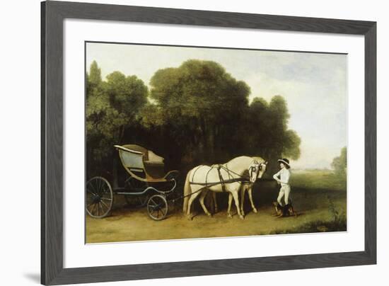 A Phaeton-George Stubbs-Framed Premium Giclee Print