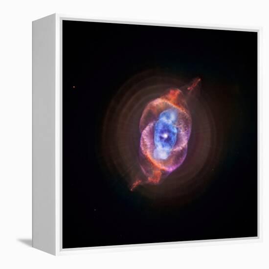 A Phase that Sun-like stars Undergo at the End of their Lives, Cat's Eye Nebula Redux, Chandra data-null-Framed Premier Image Canvas