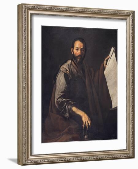 A Philosopher, C.1640-Jusepe de Ribera-Framed Giclee Print