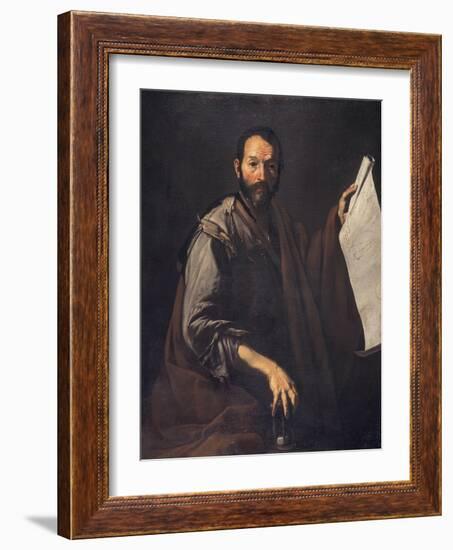 A Philosopher, C.1640-Jusepe de Ribera-Framed Giclee Print