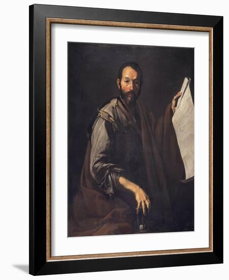 A Philosopher, C.1640-Jusepe de Ribera-Framed Giclee Print