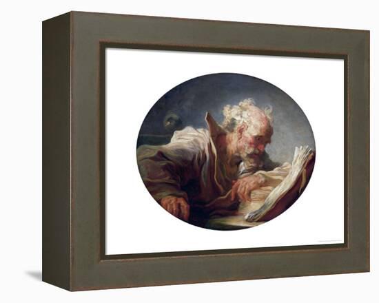 A Philosopher, circa 1764-Jean-Honoré Fragonard-Framed Premier Image Canvas