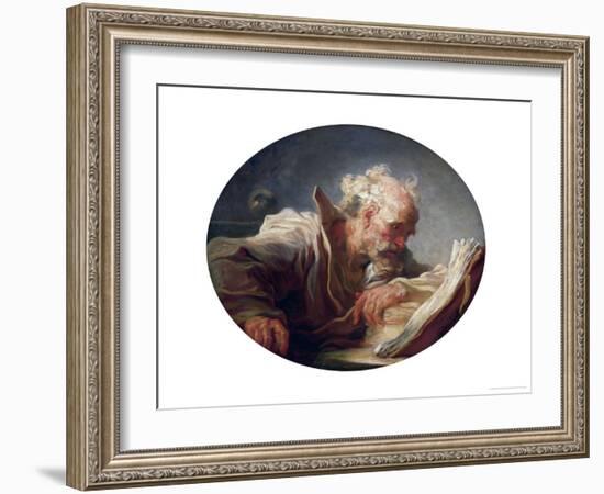 A Philosopher, circa 1764-Jean-Honoré Fragonard-Framed Giclee Print