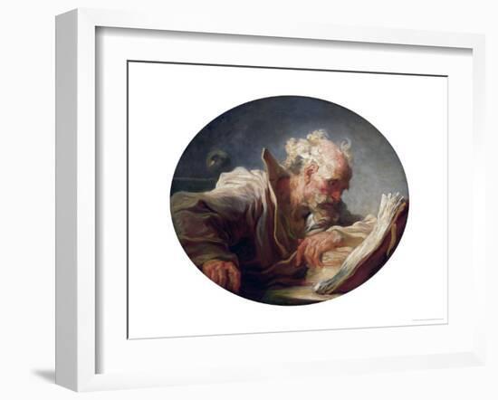 A Philosopher, circa 1764-Jean-Honoré Fragonard-Framed Giclee Print