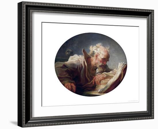 A Philosopher, circa 1764-Jean-Honoré Fragonard-Framed Giclee Print