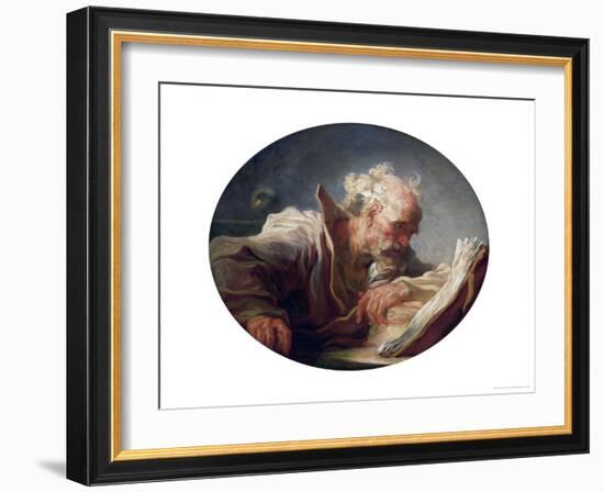 A Philosopher, circa 1764-Jean-Honoré Fragonard-Framed Giclee Print