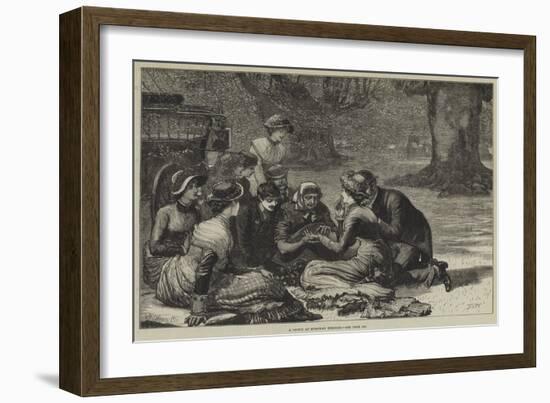 A Picnic at Burnham Beeches-Francis S. Walker-Framed Giclee Print