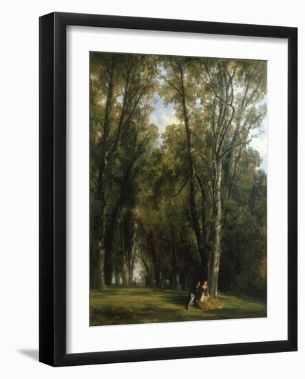 A Picnic in the Park-Thomas Creswick-Framed Giclee Print