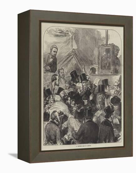 A Picture Sale in London-Arthur Hopkins-Framed Premier Image Canvas