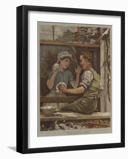 A Picture Without Words-Edward Killingworth Johnson-Framed Giclee Print