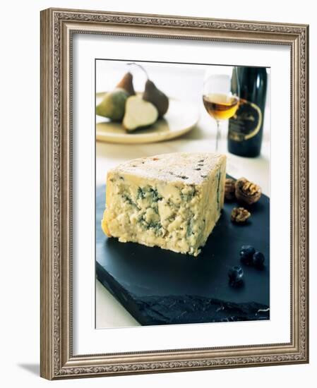 A Piece of Blue Cheese-Stefan Braun-Framed Photographic Print