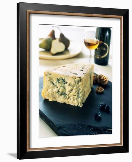 A Piece of Blue Cheese-Stefan Braun-Framed Photographic Print