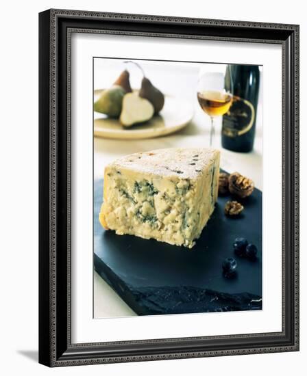 A Piece of Blue Cheese-Stefan Braun-Framed Photographic Print