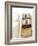 A Piece of Chocolate, Baguette and a Glass of Milk-Alain Caste-Framed Photographic Print