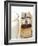 A Piece of Chocolate, Baguette and a Glass of Milk-Alain Caste-Framed Photographic Print