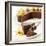 A Piece of Sacher Torte with Physalis-Frank Wieder-Framed Photographic Print