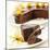 A Piece of Sacher Torte with Physalis-Frank Wieder-Mounted Photographic Print