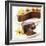 A Piece of Sacher Torte with Physalis-Frank Wieder-Framed Photographic Print