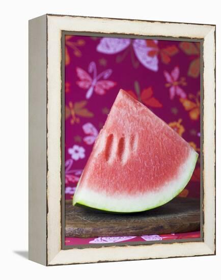 A Piece of Watermelon-Sara Jones-Framed Premier Image Canvas