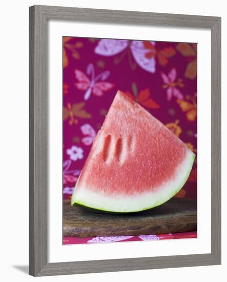 A Piece of Watermelon-Sara Jones-Framed Photographic Print