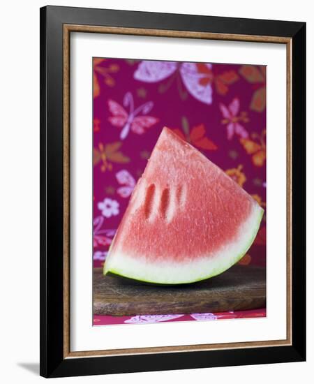 A Piece of Watermelon-Sara Jones-Framed Photographic Print