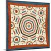 A Pieced Quilted Coverlet, American, Late Nineteenth Century-null-Mounted Giclee Print