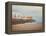 A Pier in Summer in USA-Myan Soffia-Framed Premier Image Canvas