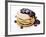 A Pile of Pancakes with Blueberry Sauce and Maple Syrup-Gerrit Buntrock-Framed Photographic Print