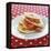 A Pile of Pancakes with Strawberries-Alena Hrbkova-Framed Premier Image Canvas