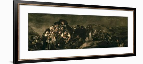 A Pilgrimage to San Isidro-Francisco de Goya-Framed Art Print