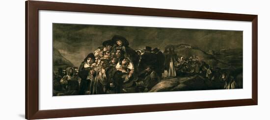 A Pilgrimage to San Isidro-Francisco de Goya-Framed Art Print