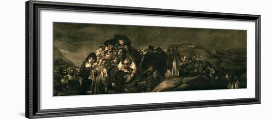 A Pilgrimage to San Isidro-Francisco de Goya-Framed Art Print